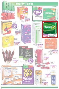 Dischem : Big Healthy Save (22 Jan - 7 Feb 2016), page 6