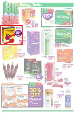 Dischem : Big Healthy Save (22 Jan - 7 Feb 2016), page 6