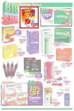 Dischem : Big Healthy Save (22 Jan - 7 Feb 2016), page 6