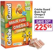 Creche Guard Brain Fuel Omega-3 60 Chews