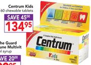 Centrum Kids 60 Chewable Tablets