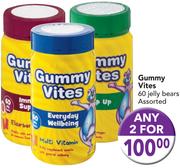 Gummy Vites 60 Jelly Bears Assorted-For Any 2