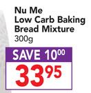 Nu Me Low Carb Baking Bread Mixture-300g