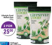 Lifestyle Food Rolled Oats-2x500g