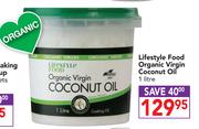Lifestyle Food Organic Virgin Coconut Oil-1L