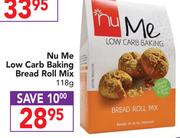 Nu Me Low Carb Baking Bread Roll Mix-118g