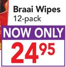 Dis-chem Home Butler Braai Wipes-12 Pack