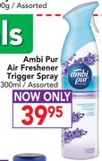Ambi Pur Air Freshner Trigger Spray Assorted-300ml