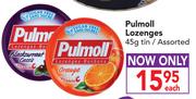 Pulmoll Lozenges-45g Tin Each