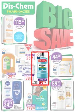 Dischem : Big Save (22 Jan - 7 Feb 2016), page 1