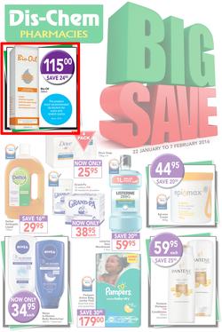 Dischem : Big Save (22 Jan - 7 Feb 2016), page 1