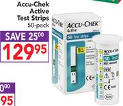 Accu-Chek Active Test Strips-50 Pack