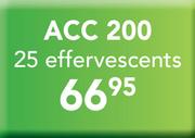 ACC 200 25 Effervescents