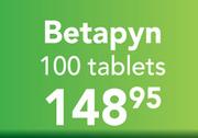 Betapyn 100 Tablets