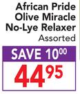 African Pride Olive Miracle No-Lye Relaxer Assorted