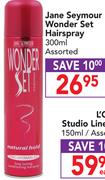 Jane Seymour Wonder Set Hairspray Assorted-300ml