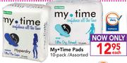 My Time Pads Assorted-10 Pack Each
