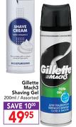 Gillette Mach3 Shaving Gel-200ml
