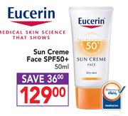 Eucerin 50ml Sun Creme Face SPF50+