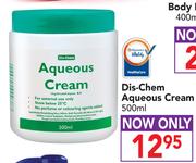 Dis-Chem Aqueous Cream-500ml