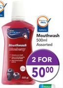 Dischem Mouthwash-2 x 500ml