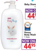 Baby Things Honey Body Wash-1Ltr