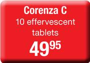 Corenza C 10 Effervescent Tablets