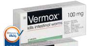 Vermox 100mg-6 Tablets