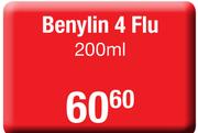 Benylin 4 Flu-200ml