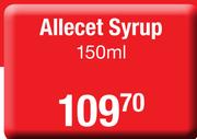 Allecet Syrup-150ml