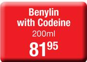 Benylin With Codeine-200ml