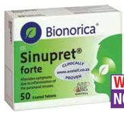 Bionorica Sinupret Forte-50 Coated Tablets
