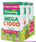 Bettaway Mega C 1000 Triple Pack-3 x 30 Tablets