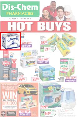 Dis-Chem : Hot Buys (17 Jun - 10 Jul 2016), page 1