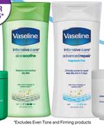 Vaseline Body Lotion Assorted-400ml Each
