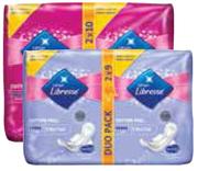Libresse Cotton Feel Maxi-Pads Duo Pack Normal 18 Or Super 20-Per Pack