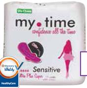 My-Time Pads With Wings 10 Pack Assorted-Per Pack