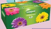 Twinsaver 2 Ply Facial Tissues 180 Pack Assorted