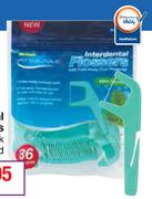 Interdental Flossers-36's Pack Assorted