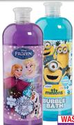 Disney Frozen Character Bubble Bath Assorted-1Ltr Each