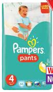 Pampers Unisex Pants Jumbo Pack Assorted Sizes And Quantities-Per Pack