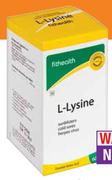 Fithealth L-Lysine-60 Tablets Pack