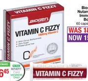 Biogen Vitamin C Fizzy 1000mg-3 x 10 Effervescent Tablets