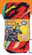 Polar Fleece Throws For Boys Or Girls Assorted Colours-Each