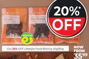 Lifestyle Food Biltong-40g/60g Each