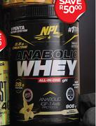 NPL Anabolic Whey Protein Assorted-908g