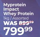 My Protein Impact Whey Protein Assorted-1Kg