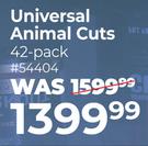 Universal Animal Cuts 42 Pack