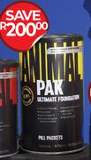 Universal Animal Pak 44 Pack