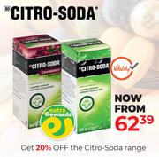 Citro Soda Range